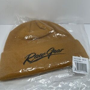 Heritage Beanie Hat Raw Gear New
